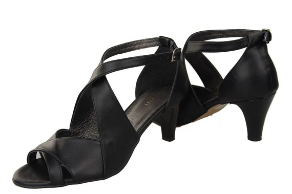 Dámská obuv Sandály Černá přírodní kůže 130 ElitaBut