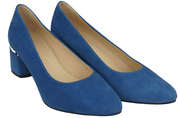 Dámská obuv Blue Suede Natural Leather 143 Z ElitaBut