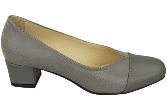 Dámská obuv Dámské lodičky Přírodní kůže 164 Ash ElitaBut