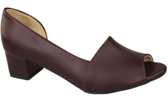 Dámská obuv Sandály Maroon Natural Leather 147 ElitaBut