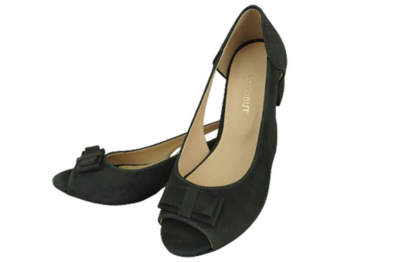 Dámská obuv Sandály Graphite Natural Suede Leather 145 Z ElitaBut