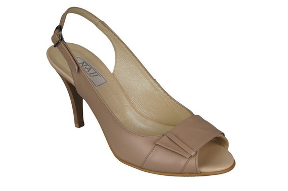 Dámská obuv Sandály z přírodní kůže Cappuccino Lico 780 ElitaBut