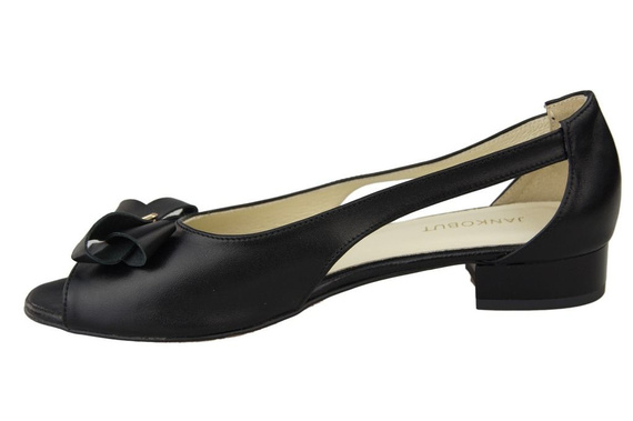 Obuv Dámské sandály Černá přírodní kůže 994 ElitaBut