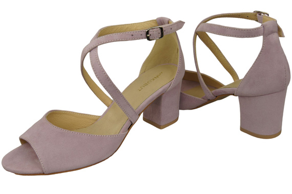 Dámská obuv Sandály Bright Lilac Natural Leather 111 ElitaBut