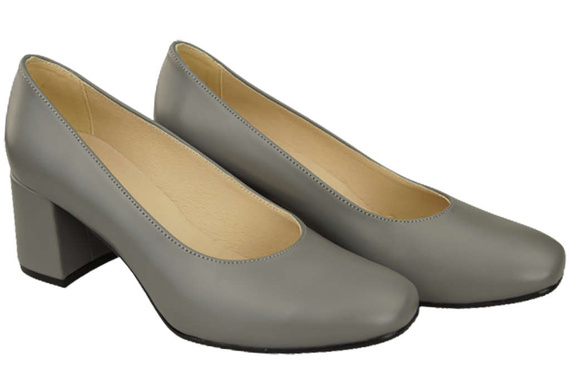 Dámská obuv Dámské lodičky Přírodní kůže 171 Ash ElitaBut