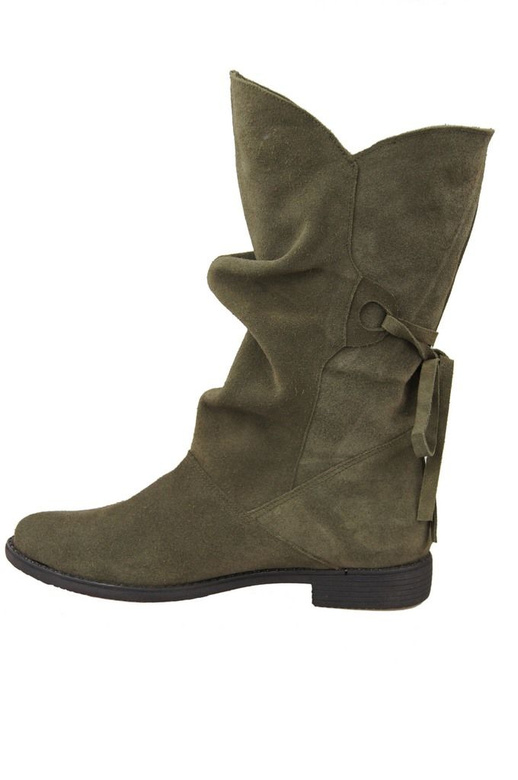 Obuv Dámské boty Bottle Zimní přírodní kůže velur 999 Z ElitaBut