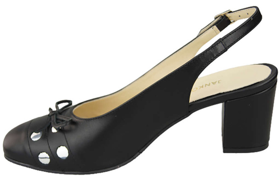 Dámská obuv Sandály Černá přírodní kůže 167 ElitaBut