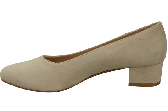 Pohodlné dámské boty Beige Natural Suede Leather 220 od ElitaBut