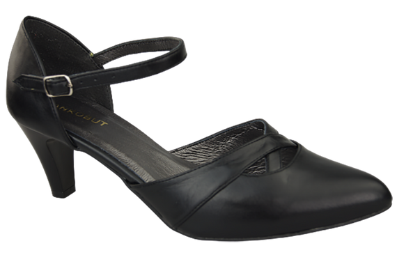 Dámská obuv Sandály Černá přírodní kůže 151 ElitaBut