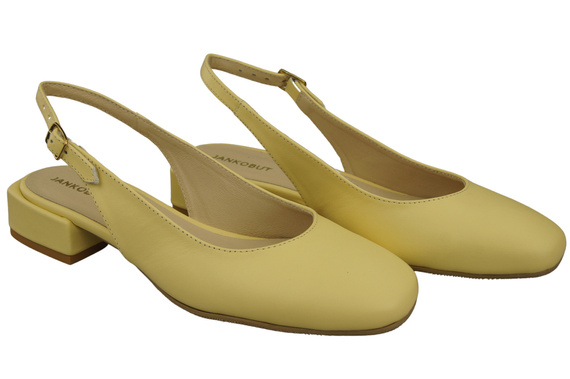 Dámská obuv Sandály Banana Flat Heel Natural Leather 206 ElitaBut
