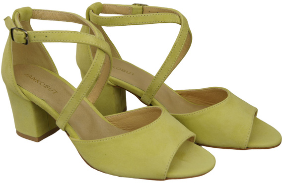 Dámská obuv Sandály Banana Natural Leather Suede 111 ElitaBut