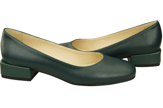 Pohodlná dámská obuv Malachite Flat pumps Natural leather 204 ElitaBut