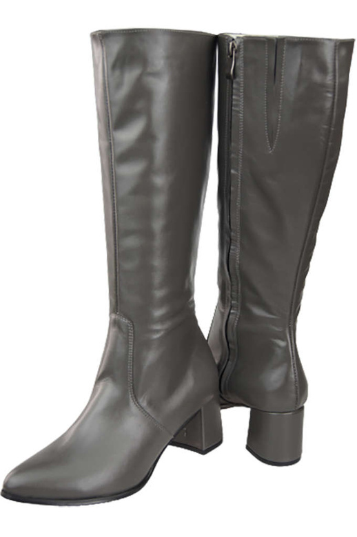 Dámské kozačky Classic přírodní kůže Graphite 175 ElitaBut