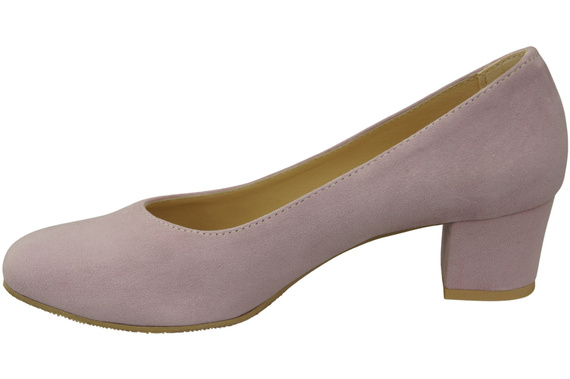 Pohodlná dámská obuv Bright Lilac Suede Natural Leather 172 Od ElitaBut