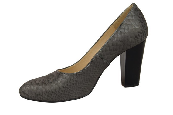 Dámská obuv Dámské kožené lodičky s motivem vah Ash 926 ElitaBut