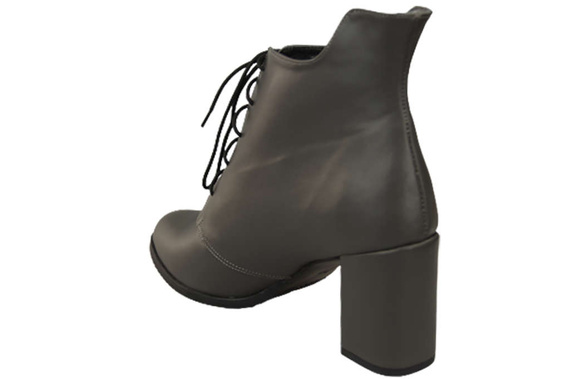 Dámské boty Graphite šněrovací zimní přírodní kůže 174 Z ElitaBut