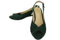 Dámská obuv Sandály semišové zelené 991 ElitaBut