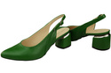 Dámská obuv Sandály Zelená přírodní kůže 196 ElitaBut