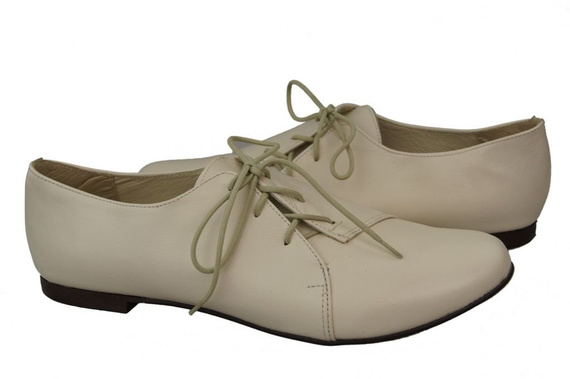 Dámské baletní boty Beige natural leather 110 ElitaBut