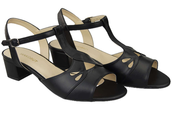 Dámská obuv Sandály Černá přírodní kůže 169 ElitaBut