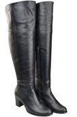 Dámské boty Black Musketeers High over the knee natural leather 190 ElitaBut