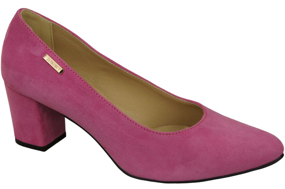 Dámská obuv Fuchsia Natural Suede Leather 106 ElitaBut