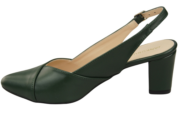 Dámská obuv Emerald Green Stiletto Sandály Natural Leather 217 ElitaBut