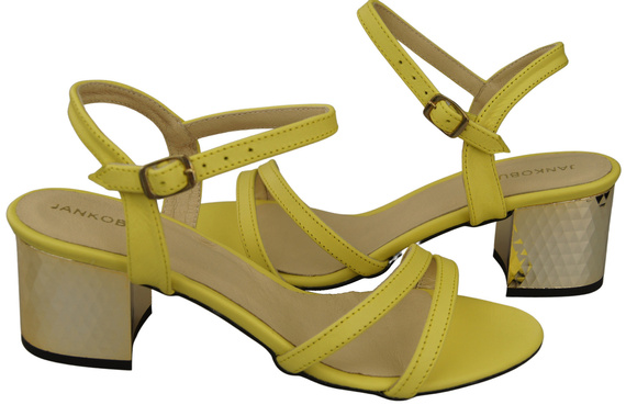 Dámská obuv Lemon Natural Leather 197 Smyslně odhalující sandály na nohy ElitaBut