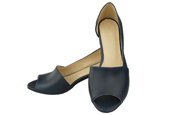 Dámská obuv Sandály Navy Blue Natural Leather 147 ElitaBut