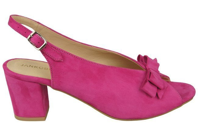 Dámská obuv Sandály Fuchsiová přírodní kůže Semiš 148 ElitaBut