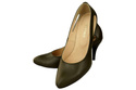 Dámská obuv Olive Leather pumps 166 ElitaBut