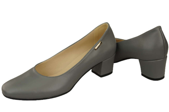 Dámská obuv Natural leather 172 Ash grey ElitaBut