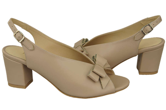 Dámská obuv Sandály Cappuccino Lico kůže Lick kůže 148 L ElitaBut