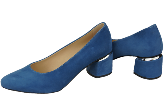 Dámská obuv Blue Suede Natural Leather 143 Z ElitaBut