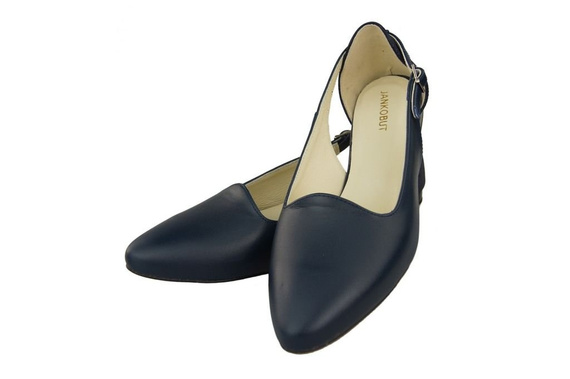 Dámská obuv Sandály Navy Blue Natural Leather 127 ElitaBut