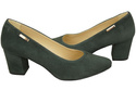 Dámská obuv Graphite Natural Leather Suede pumps 106 ElitaBut