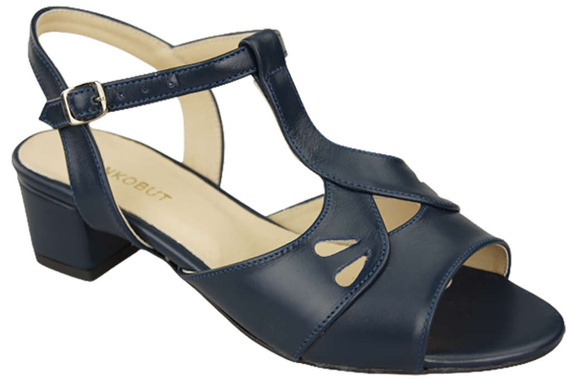 Dámská obuv Sandály Navy blue Přírodní kůže 169 ElitaBut