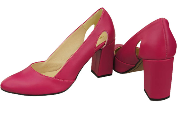 Dámská obuv Fialové lodičky Přírodní kůže 184 ElitaBut