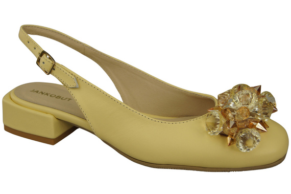 Dámská obuv Banana Sandály s krystaly Přírodní kůže 215 ElitaBut