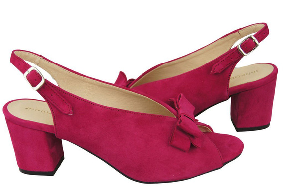 Dámská obuv Sandály Fialová přírodní kůže Semiš 148 ElitaBut