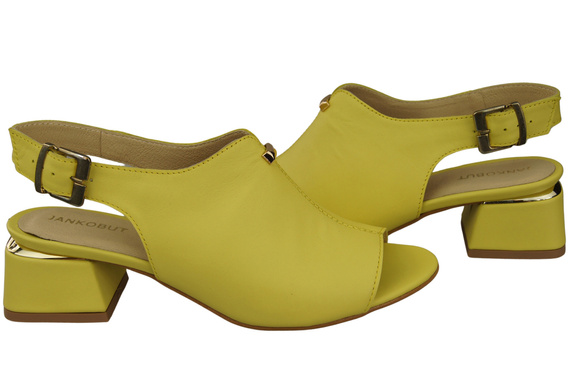 Dámská obuv Lemon sandály zlatá přezka Přírodní kůže 198 ElitaBut