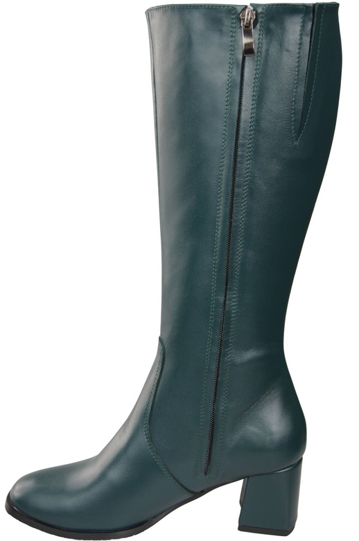 Pohodlná dámská obuv Malachite Low Heel Natural Leather 212 ElitaBut