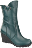 Obuv Dámské boty na platformách z přírodní kůže Malachite 750 ElitaBut