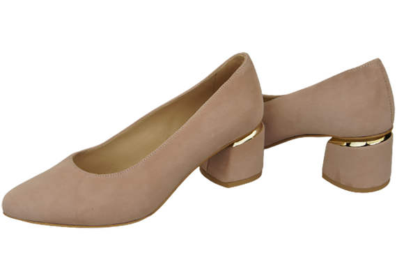 Dámská obuv Pink Suede Leather 143 Z ElitaBut