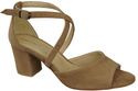 Dámská obuv Olive Leather Suede Sandals 111 ElitaBut