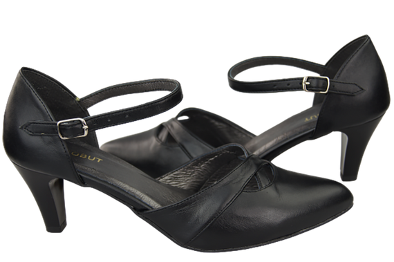 Dámská obuv Sandály Černá přírodní kůže 151 ElitaBut