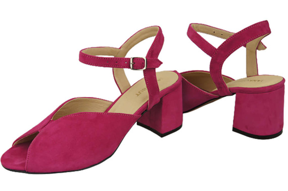 Dámská obuv Sandály Fialová přírodní kůže Semiš 185 ElitaBut