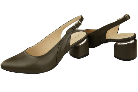 Dámská obuv Olive Leather Sandals 196 ElitaBut