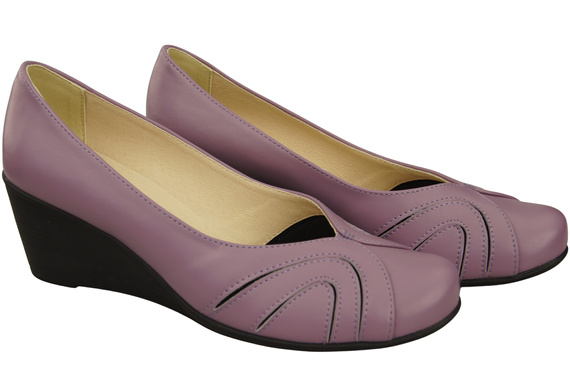 Lila Leather Dámské lodičky Lila Natural Leather 828 ElitaBut