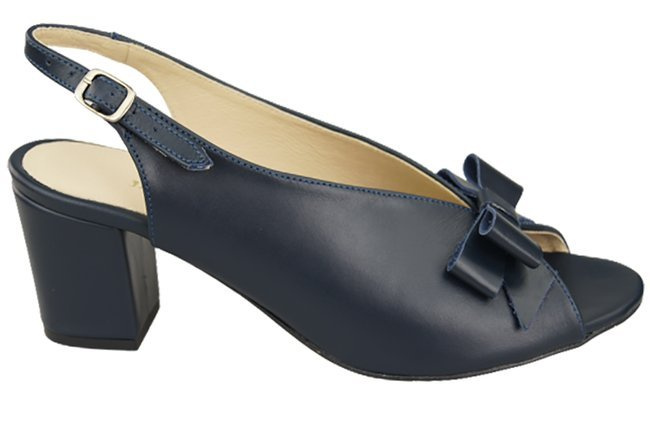 Dámská obuv Sandály Navy blue z pravé kůže Faced 148 L ElitaBut